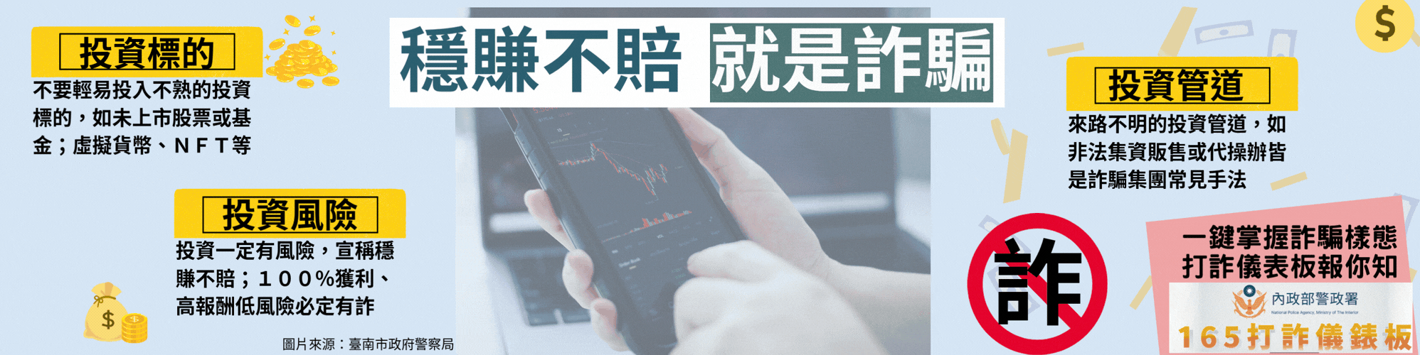 小心投資詐騙